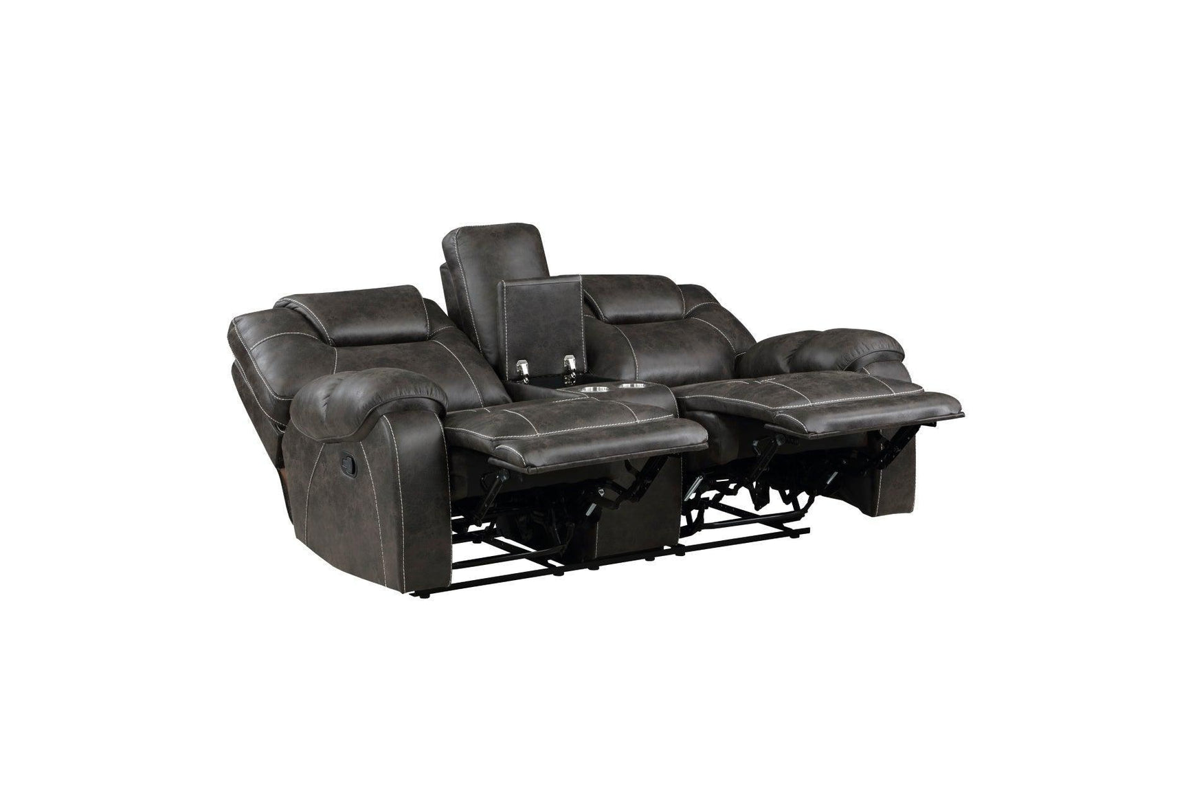 Gainesville Choclate Hued Reclining Set