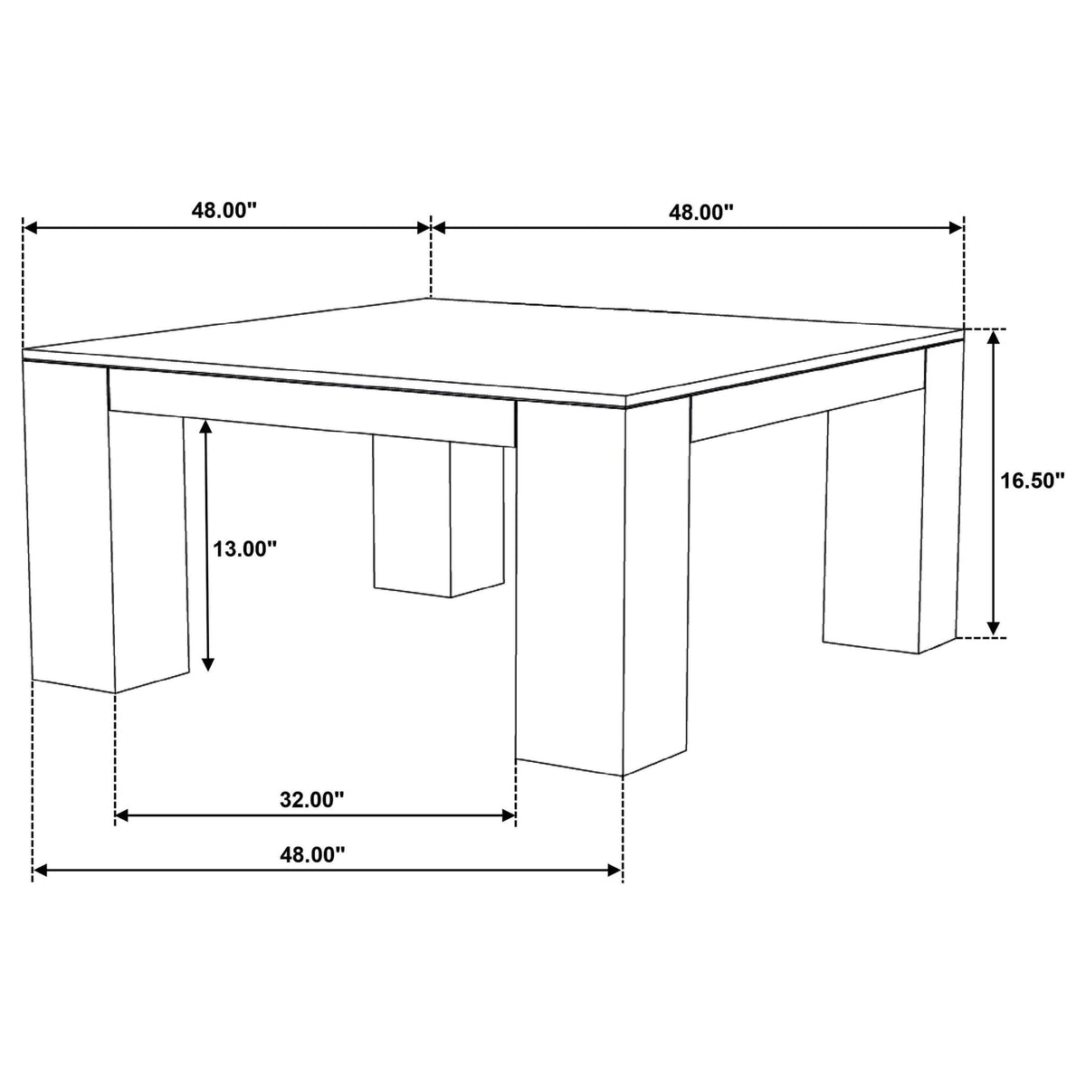 Butte 3-Piece Mango Wood Coffee and End Table Set Natural — product image 11