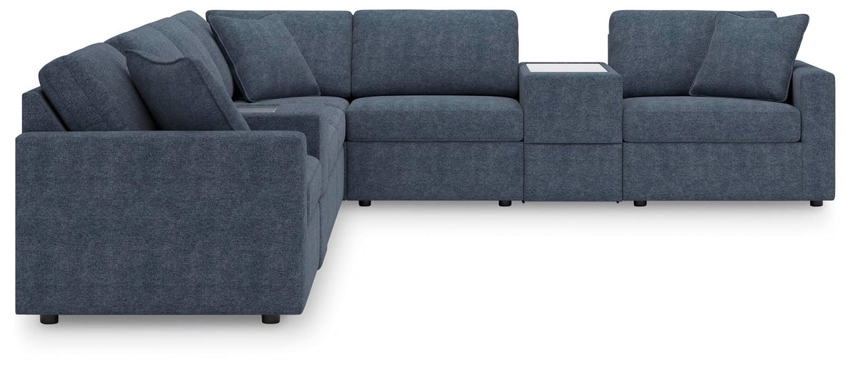 Modmax Ink 8-Piece Sectional Sofa — front view