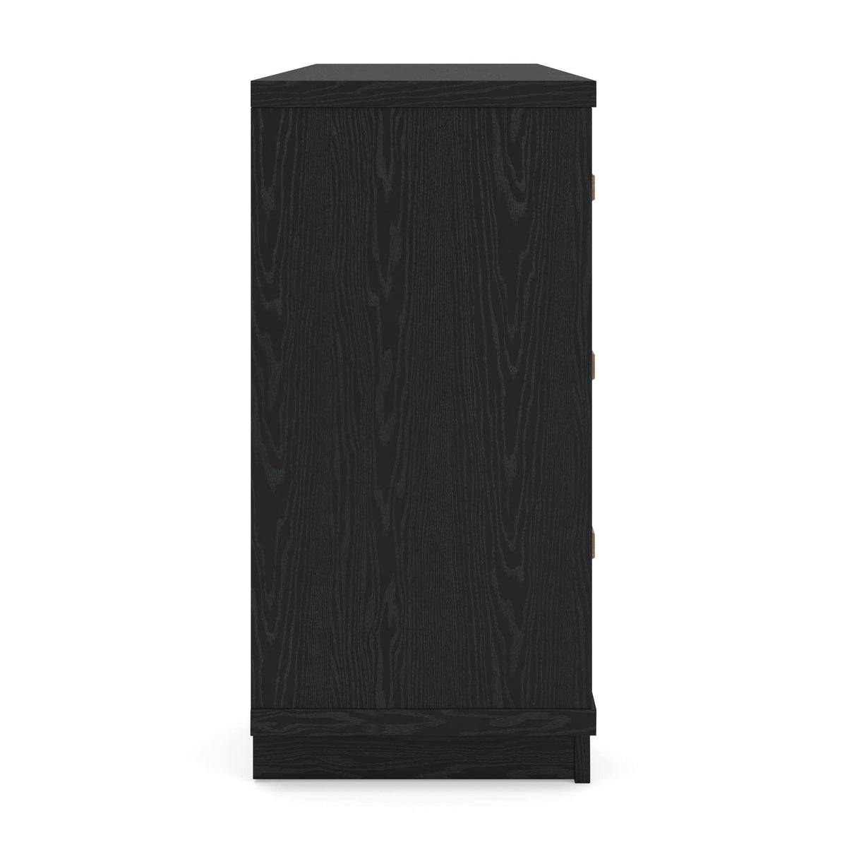 Kozmour Black/Brown Dresser — side view
