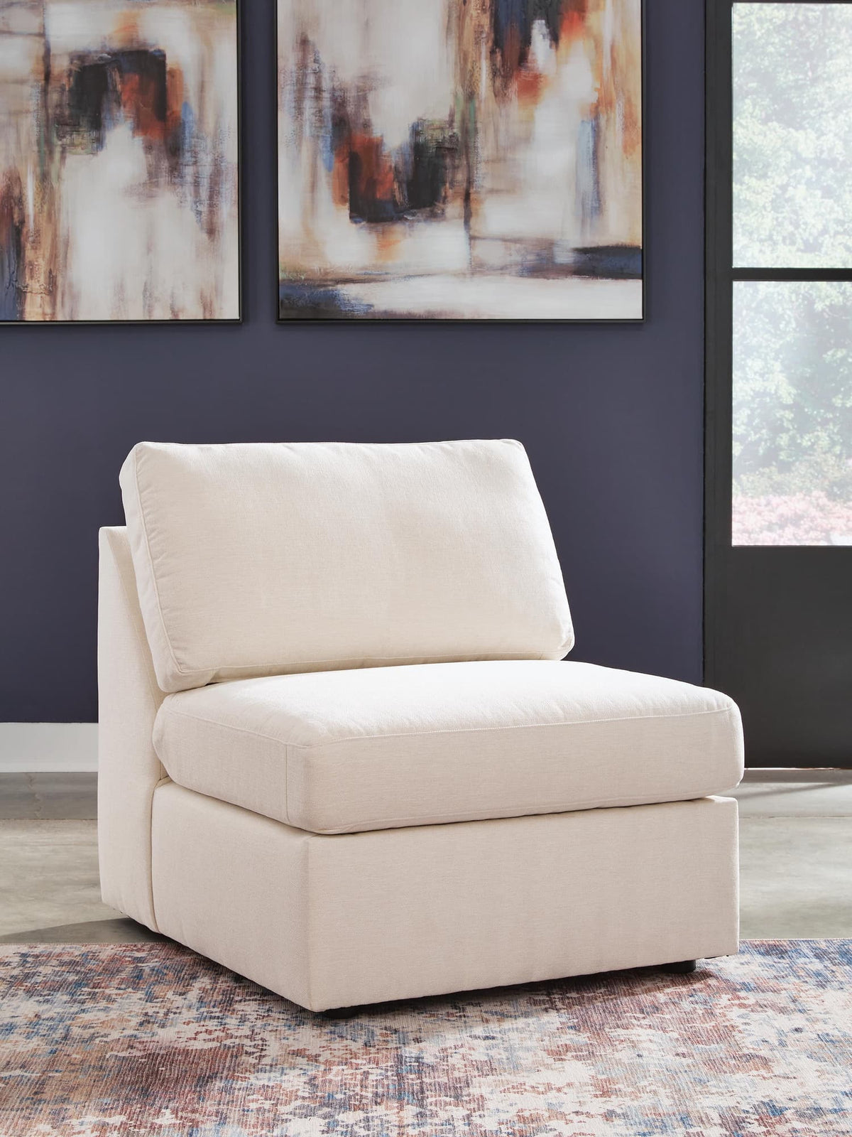 Modmax Oyster Performance Fabric 5-Piece Sectional — product image 18