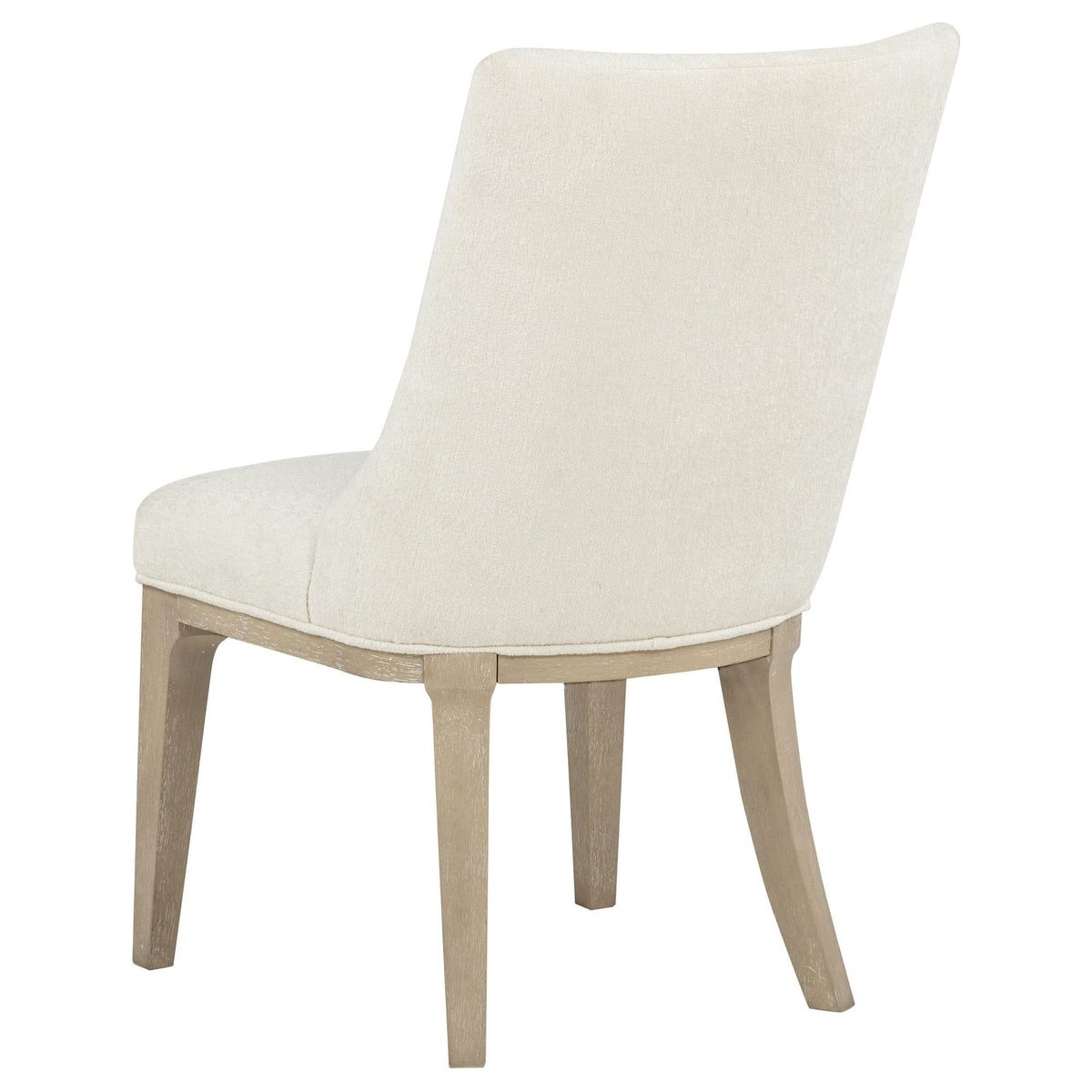 Lucaire Arched Upholstered Dining Side Chair Cream Set of 2 — product image 6