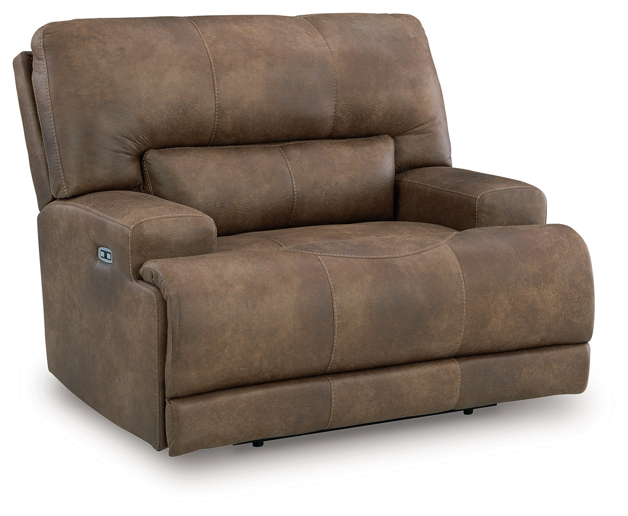 Beckley Place Earth Faux Leather Power Recliner