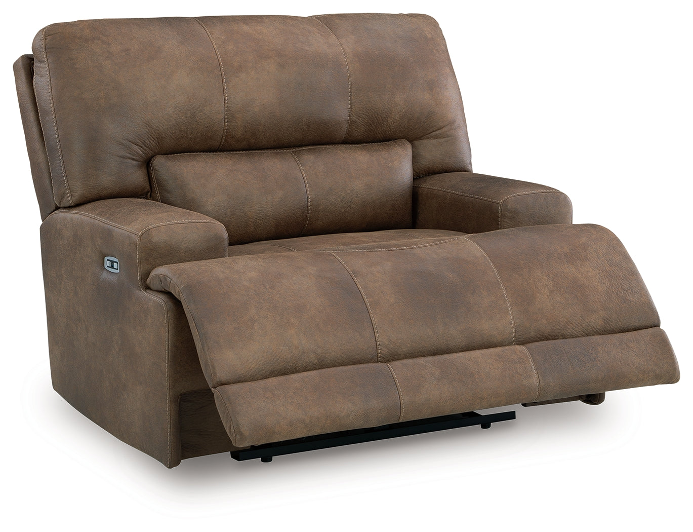 Beckley Place Earth Faux Leather Power Recliner