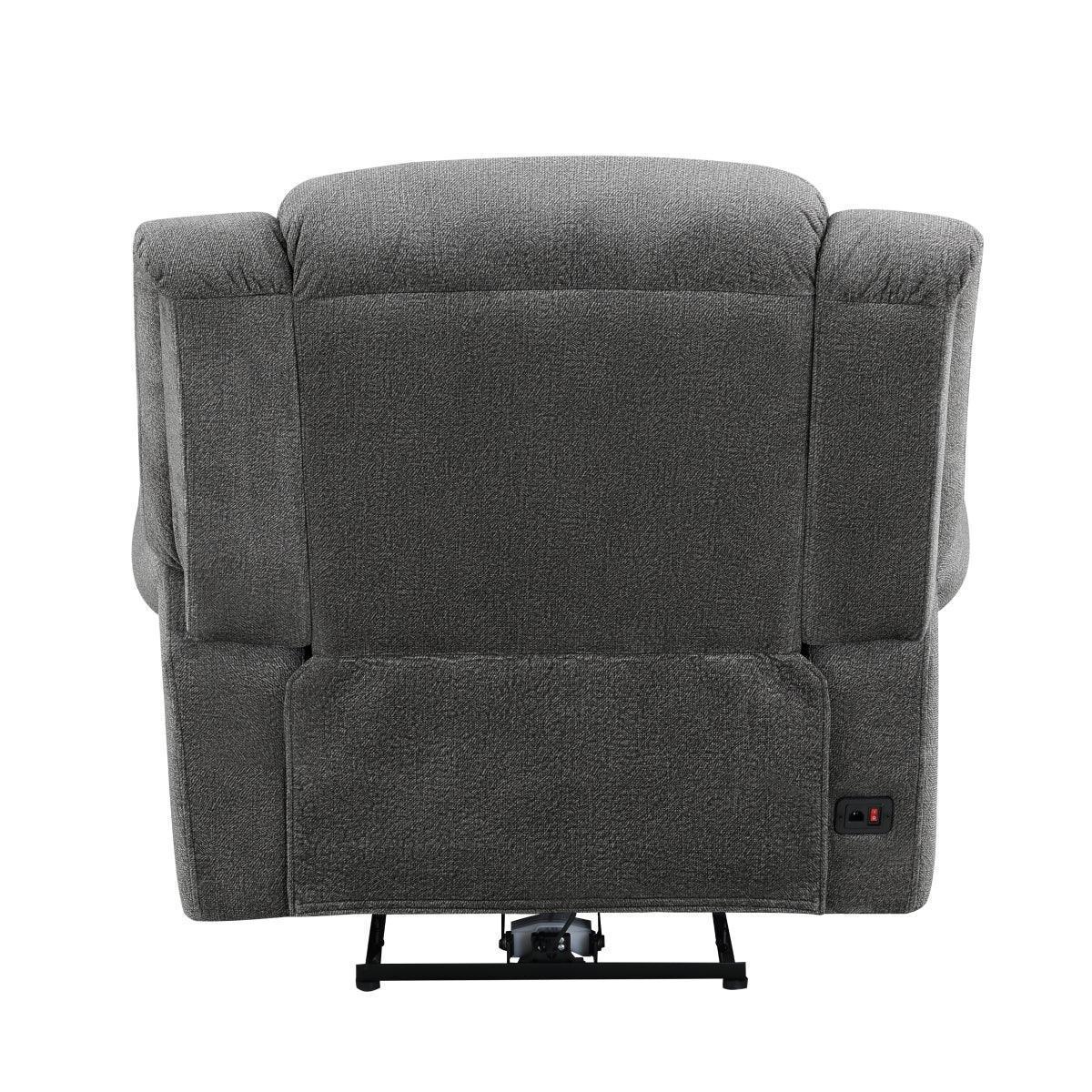 Brennen Charcoal Power Recliner