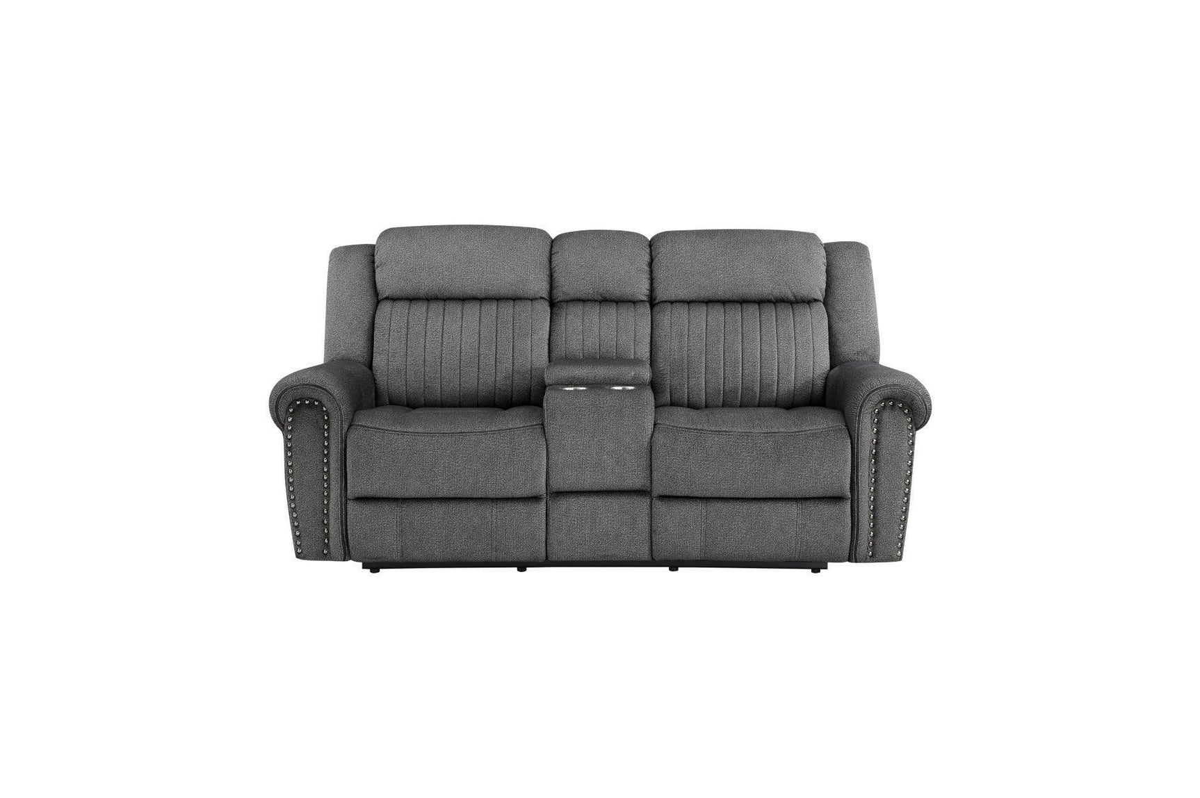 Brennen Charcoal Power Reclining Set