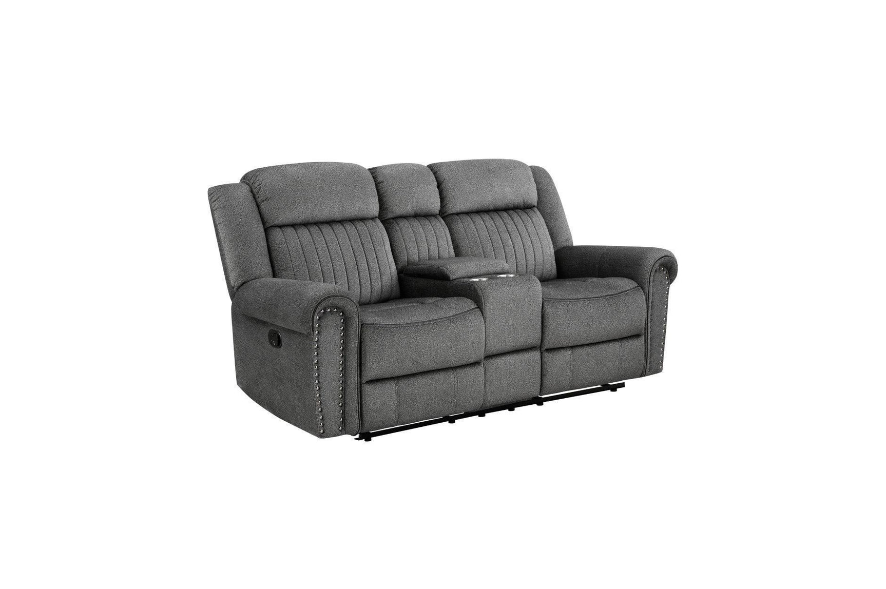 Brennen Charcoal Reclining Set