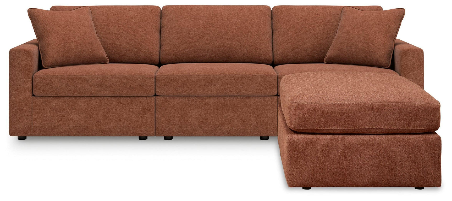 Modmax Spice 3-Piece Sectional With Ottoman
