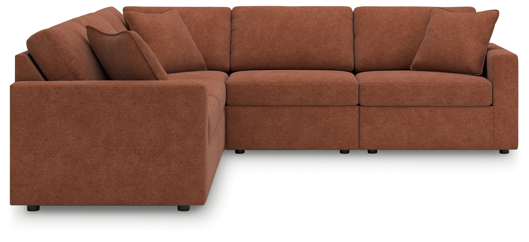 Modmax Spice Performance Fabric,Next-Gen Nuvella™ 5-Piece Sectional