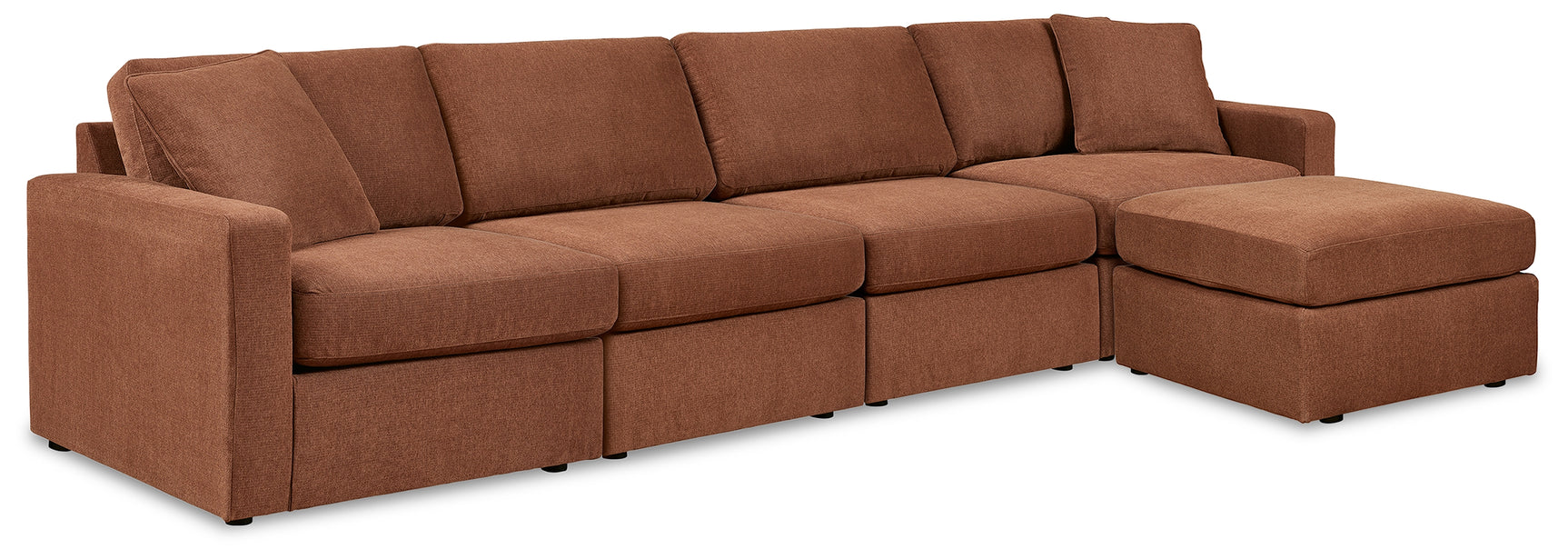 Modmax Spice 4-Piece Sectional with Ottoman