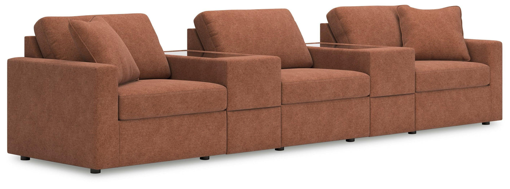 Modmax Spice Performance Fabric,Next-Gen Nuvella™ 5-Piece Sectional