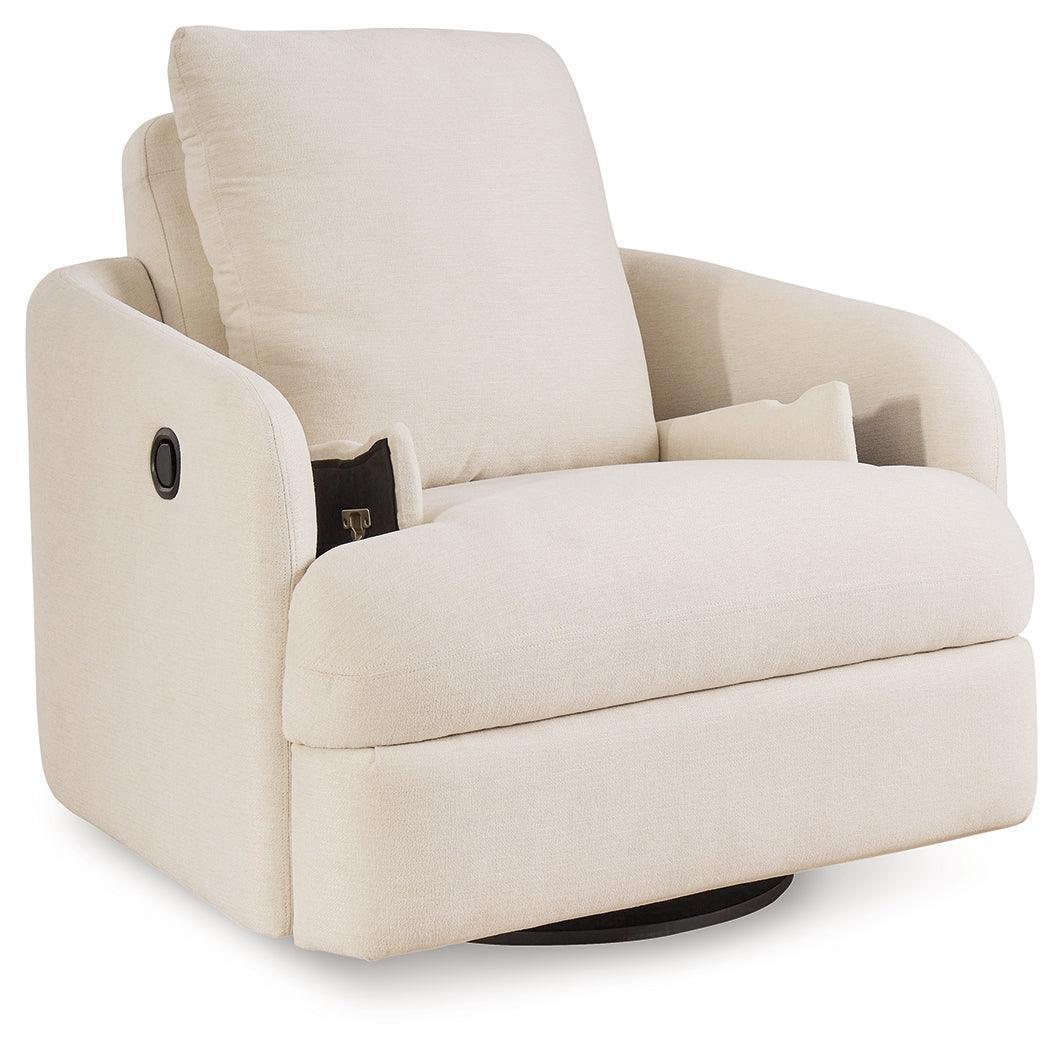 Modmax Oyster Nuvella® Swivel Glider Recliner