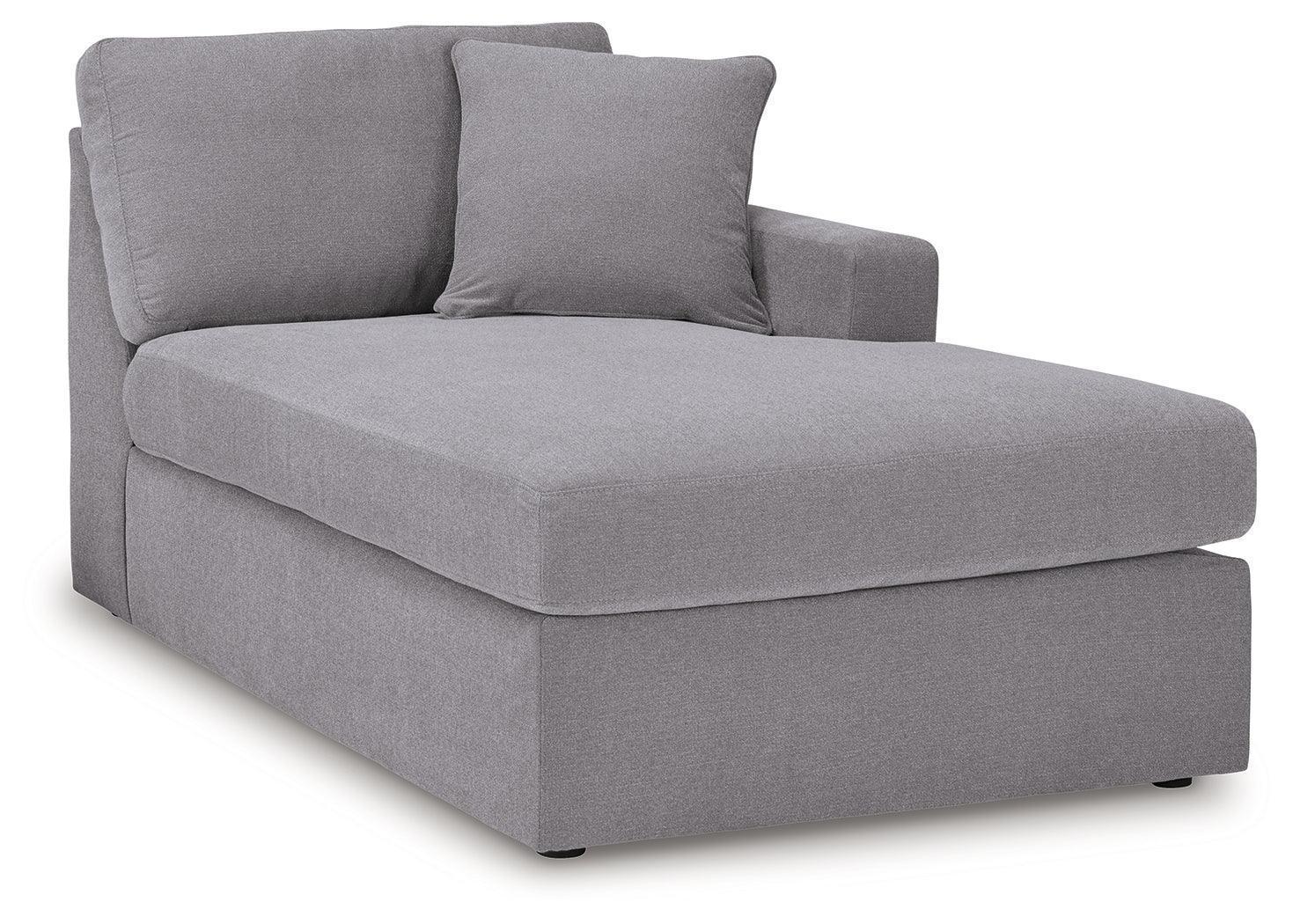 Modmax Granite Performance Fabric,Next-Gen Nuvella™ 8-Piece Sectional with Chaise