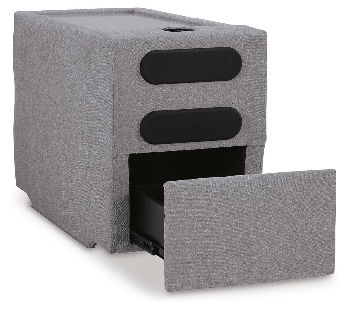 Modmax Granite Performance Fabric,Next-Gen Nuvella™ 5-Piece Sectional angled view