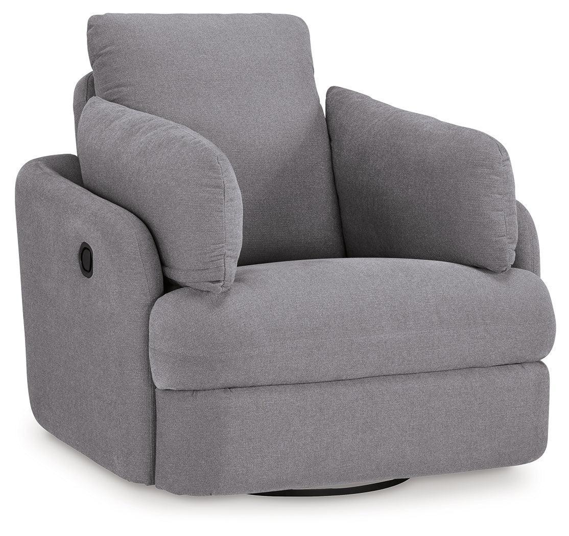 Modmax Granite Performance Fabric,Next-Gen Nuvella™ Swivel Glider Chair