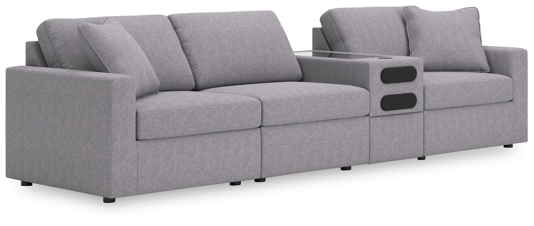 Modmax Granite Performance Fabric,Next-Gen Nuvella™ 4-Piece Sectional