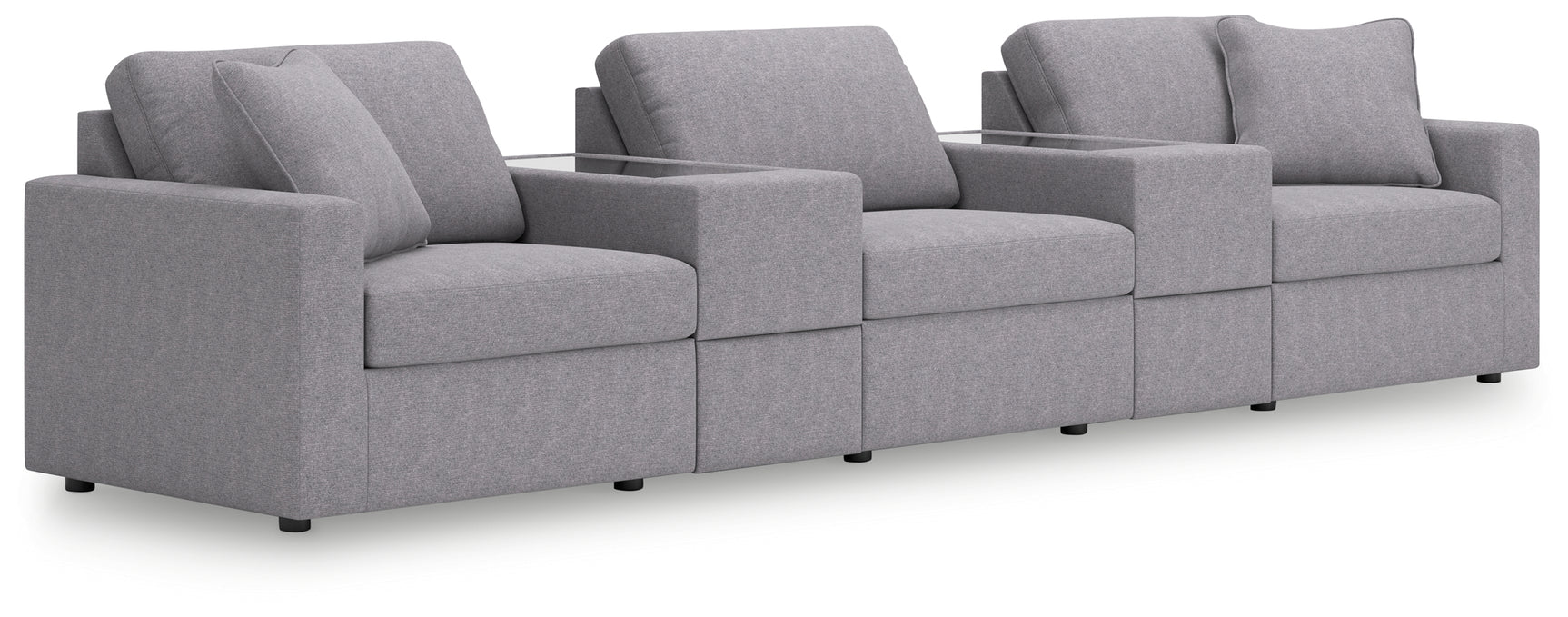 Modmax Granite Performance Fabric,Next-Gen Nuvella™ 5-Piece Sectional