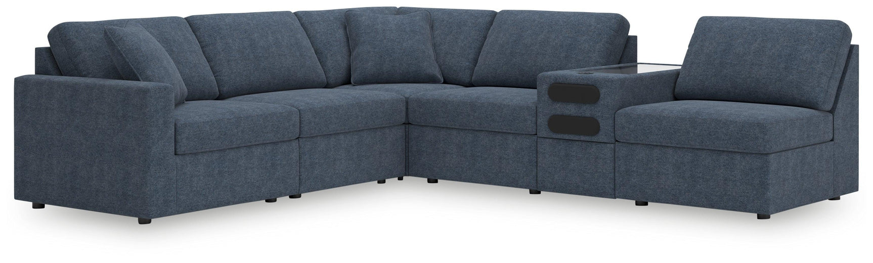 Modmax Ink Performance Fabric,Next-Gen Nuvella™ 6-Piece Sectional