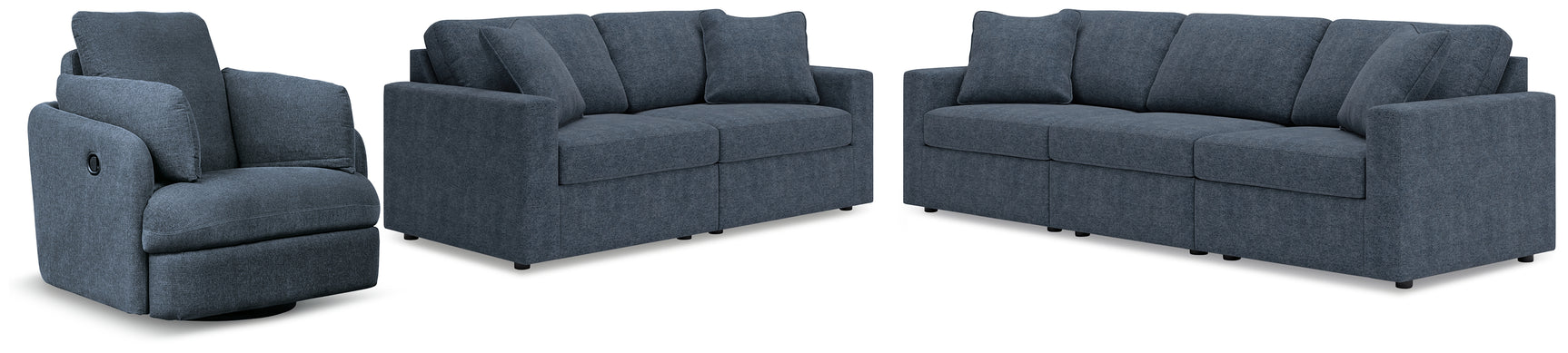 Modmax Ink Sofa, Loveseat and Recliner