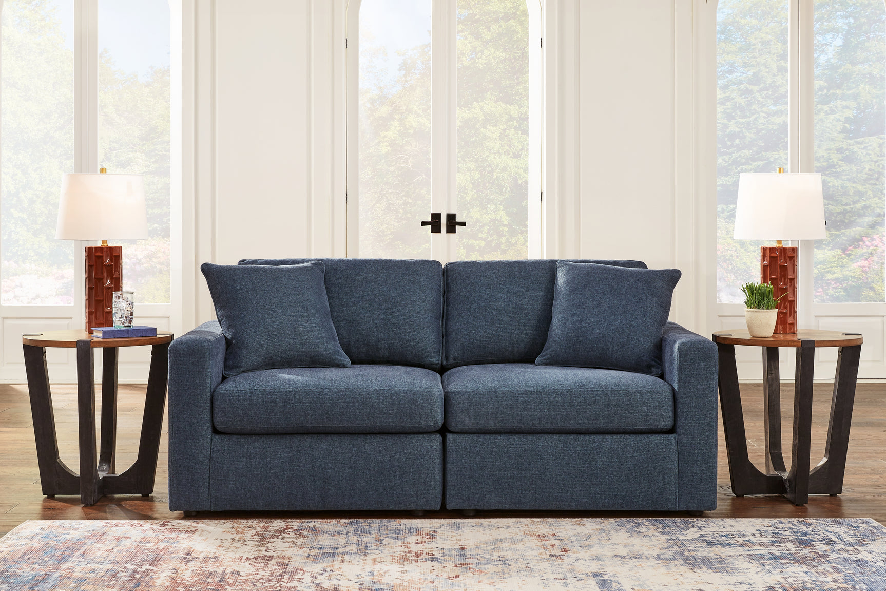 Modmax Ink Sofa and Loveseat