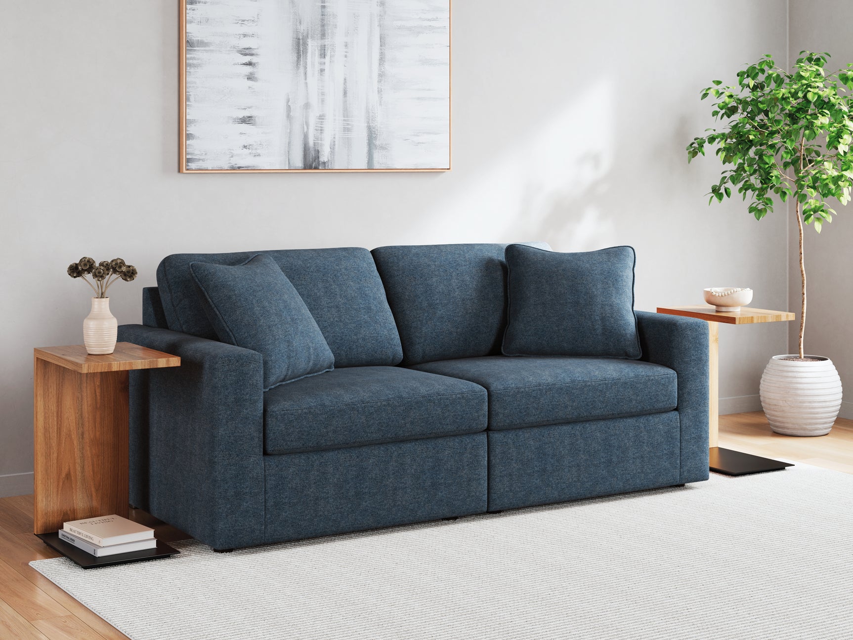 Modmax Ink Sofa, Loveseat and Recliner
