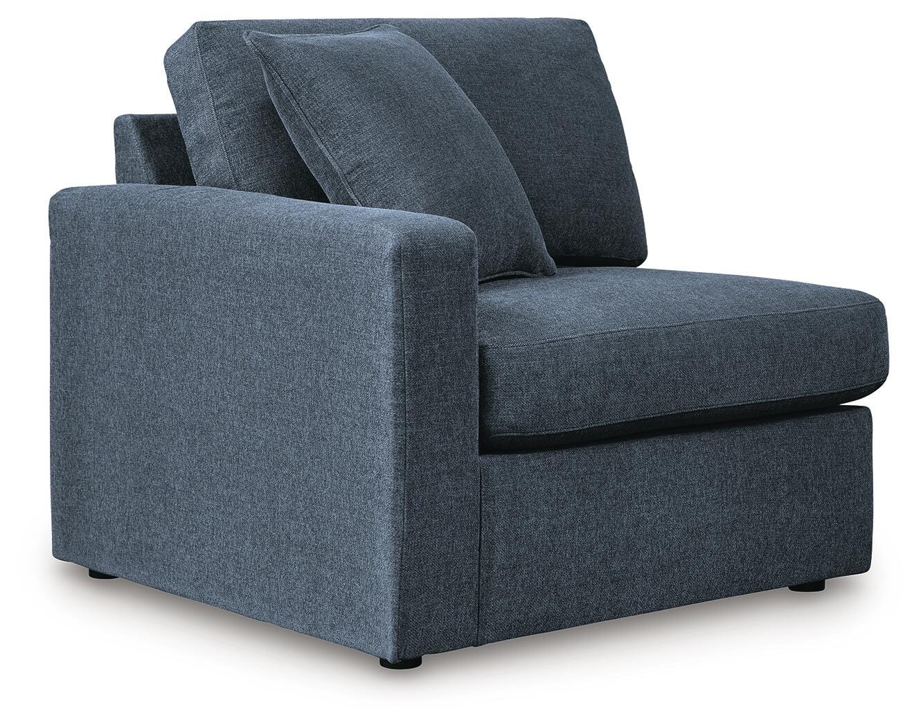 Modmax Ink Performance Fabric,Next-Gen Nuvella™ 4-Piece Sectional with Chaise angled view