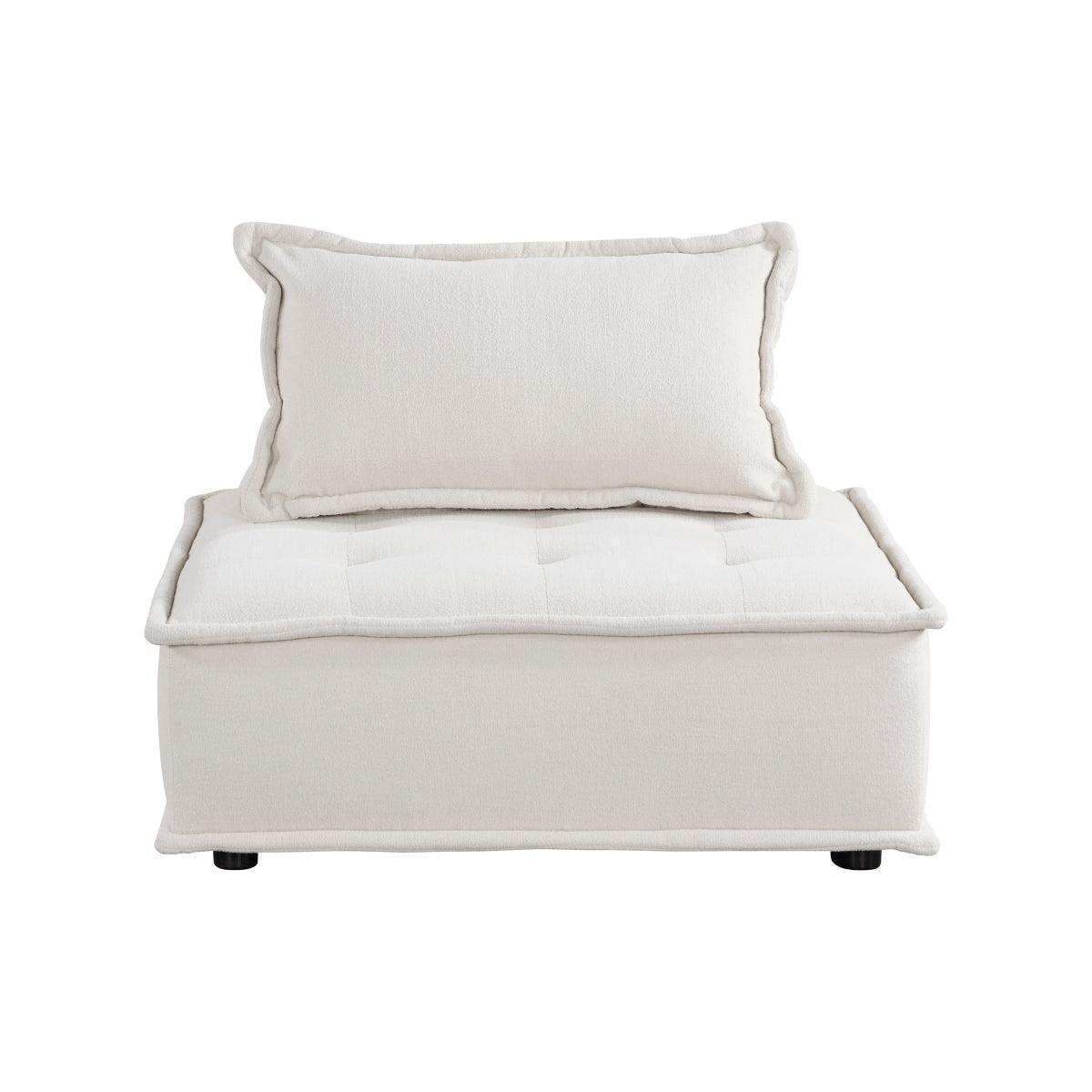 Helena White 7-Piece Modular Sectional
