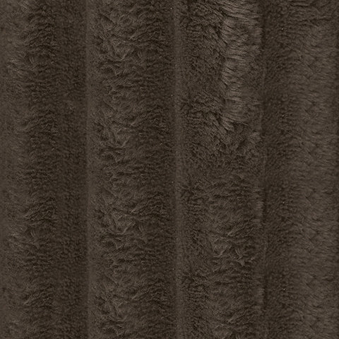 Top Tier Chocolate Velvet 3-Piece Reclining Sofa Chaise Sectional