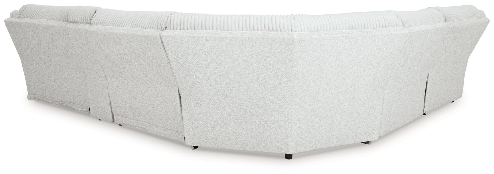 Top Tier Alloy Velvet 6-Piece Reclining Sectional with Chaise