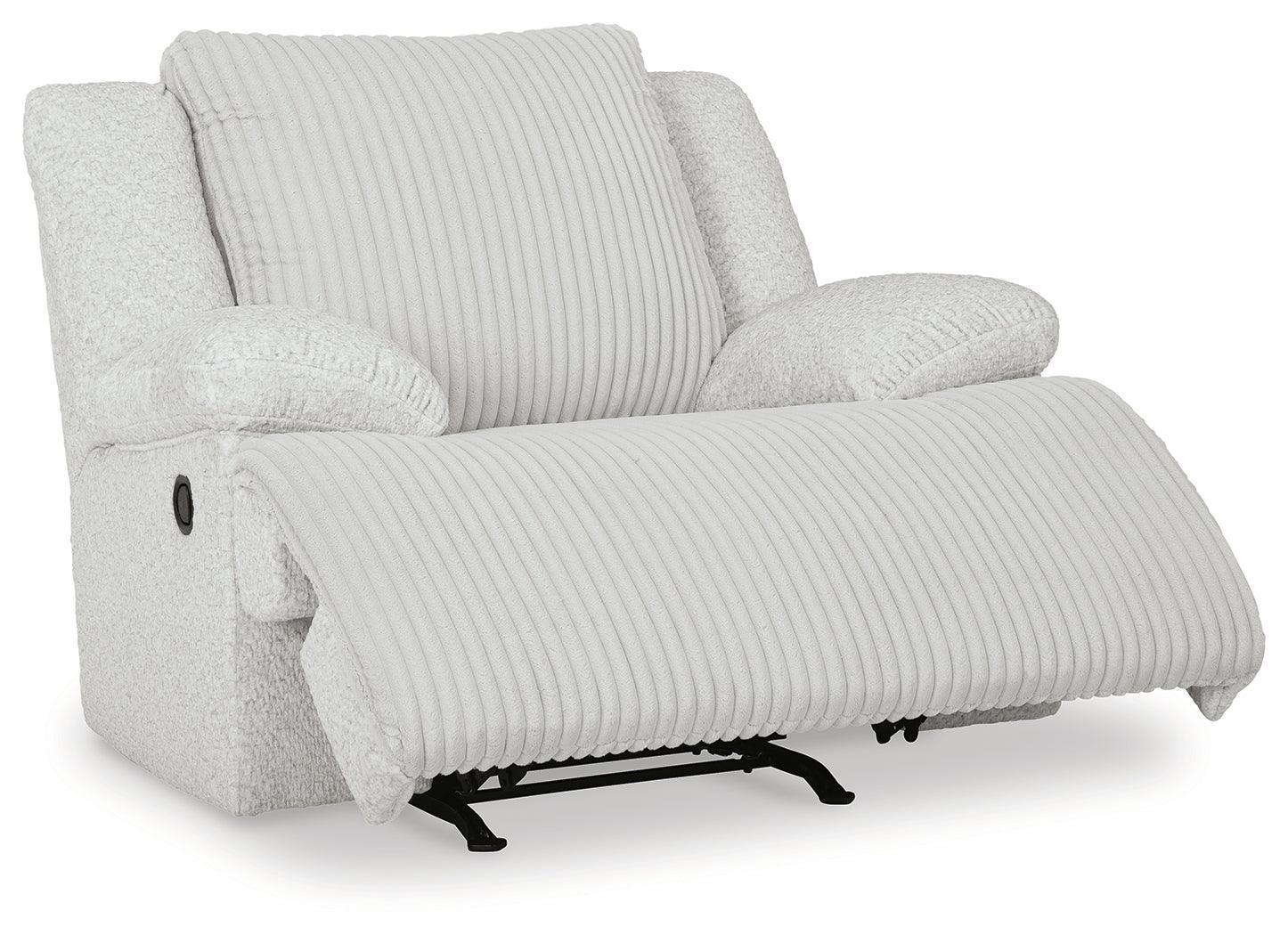 Top Tier Alloy Velvet Recliner