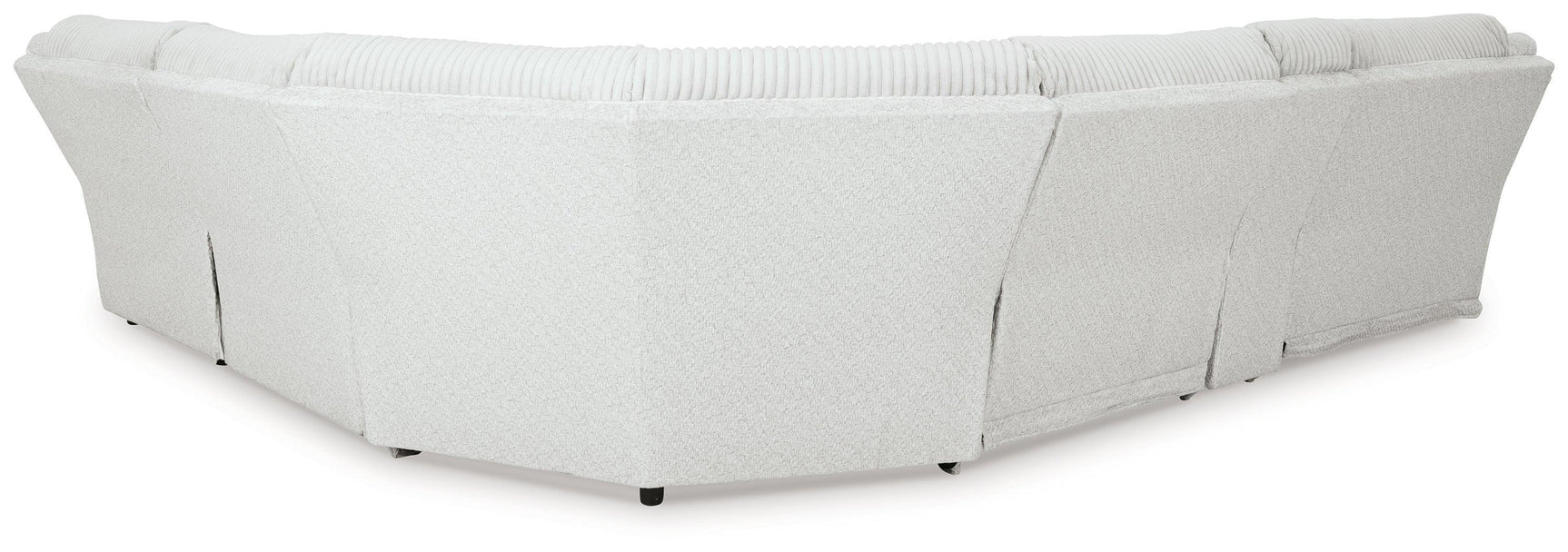 Top Tier Alloy Velvet 6-Piece Reclining Sectional with Chaise