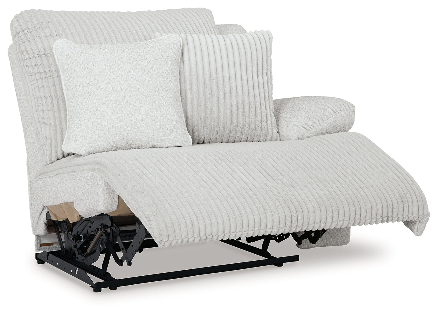 Top Tier Alloy Velvet 4-Piece Reclining Sectional with Chaise