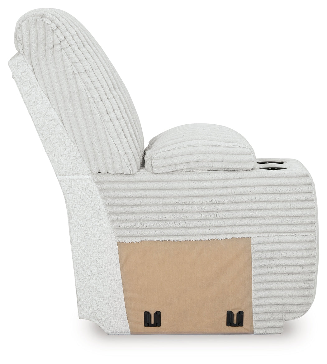 Top Tier Alloy Velvet 4-Piece Reclining Sectional with Chaise