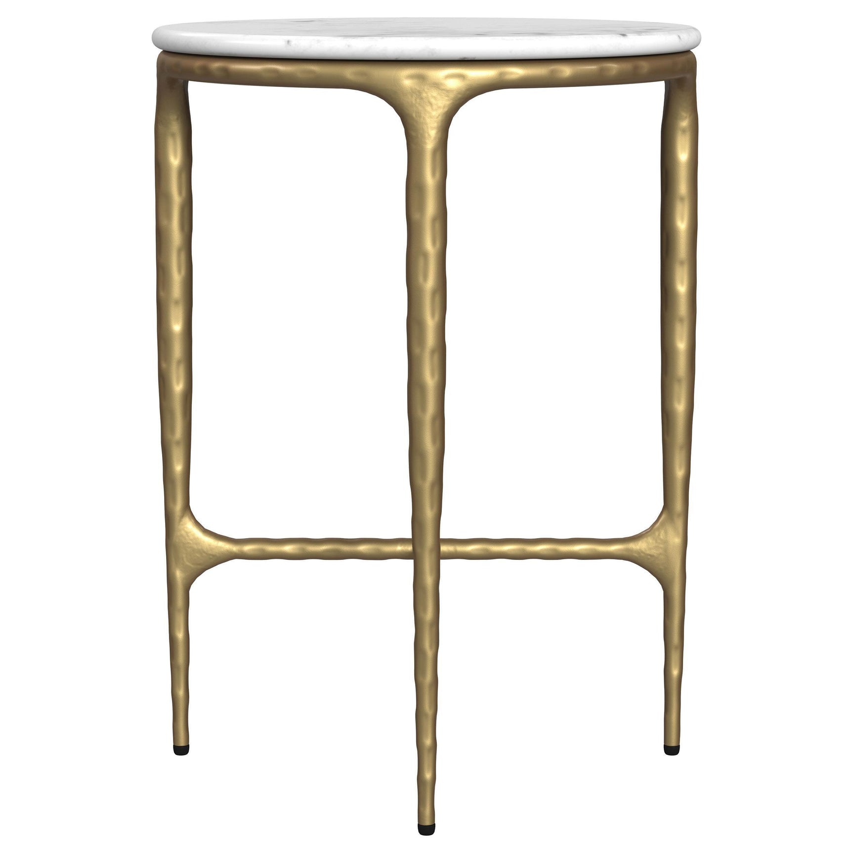 Umas Gold Marble Side Table