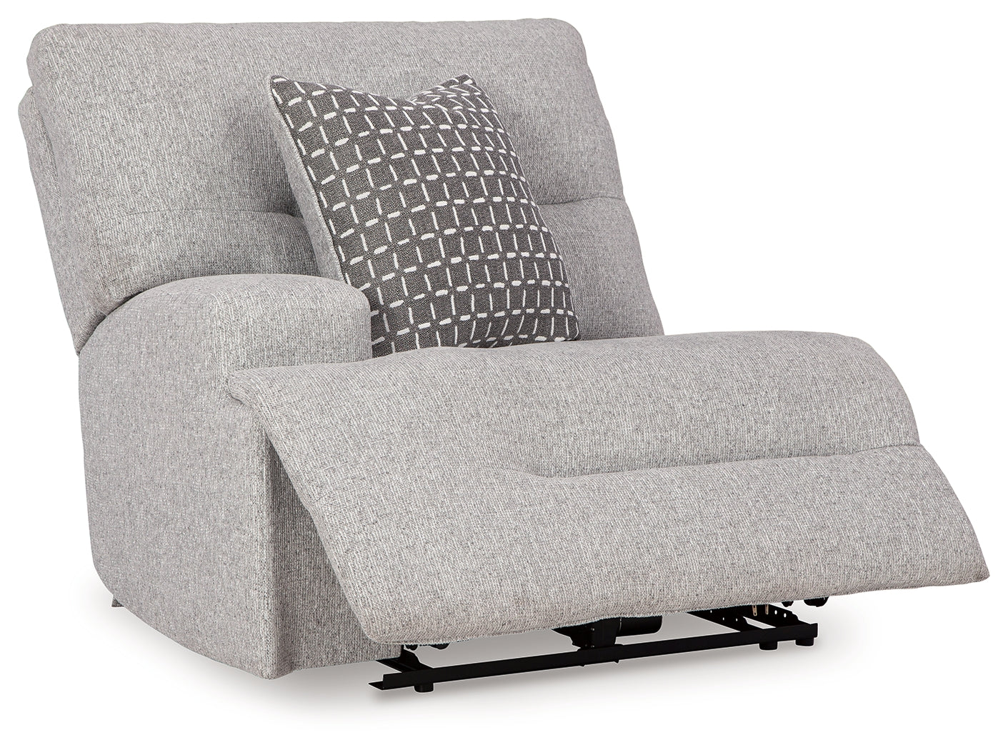 Acklen Place Pewter Performance Fabric,Next-Gen Nuvella™ 6-Piece Power Reclining Sectional