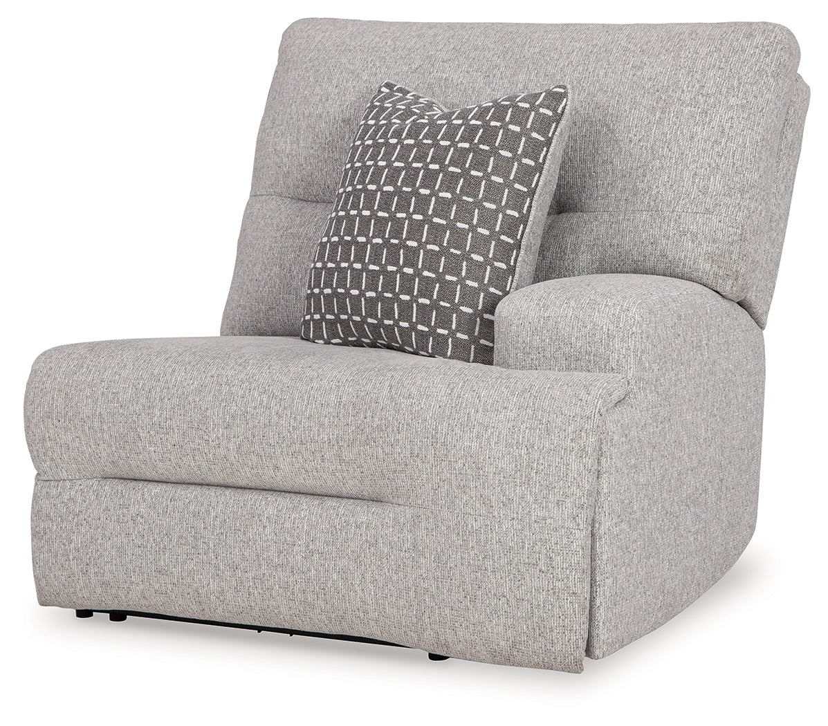 Acklen Place Pewter Performance Fabric,Next-Gen Nuvella™ 6-Piece Power Reclining Sectional