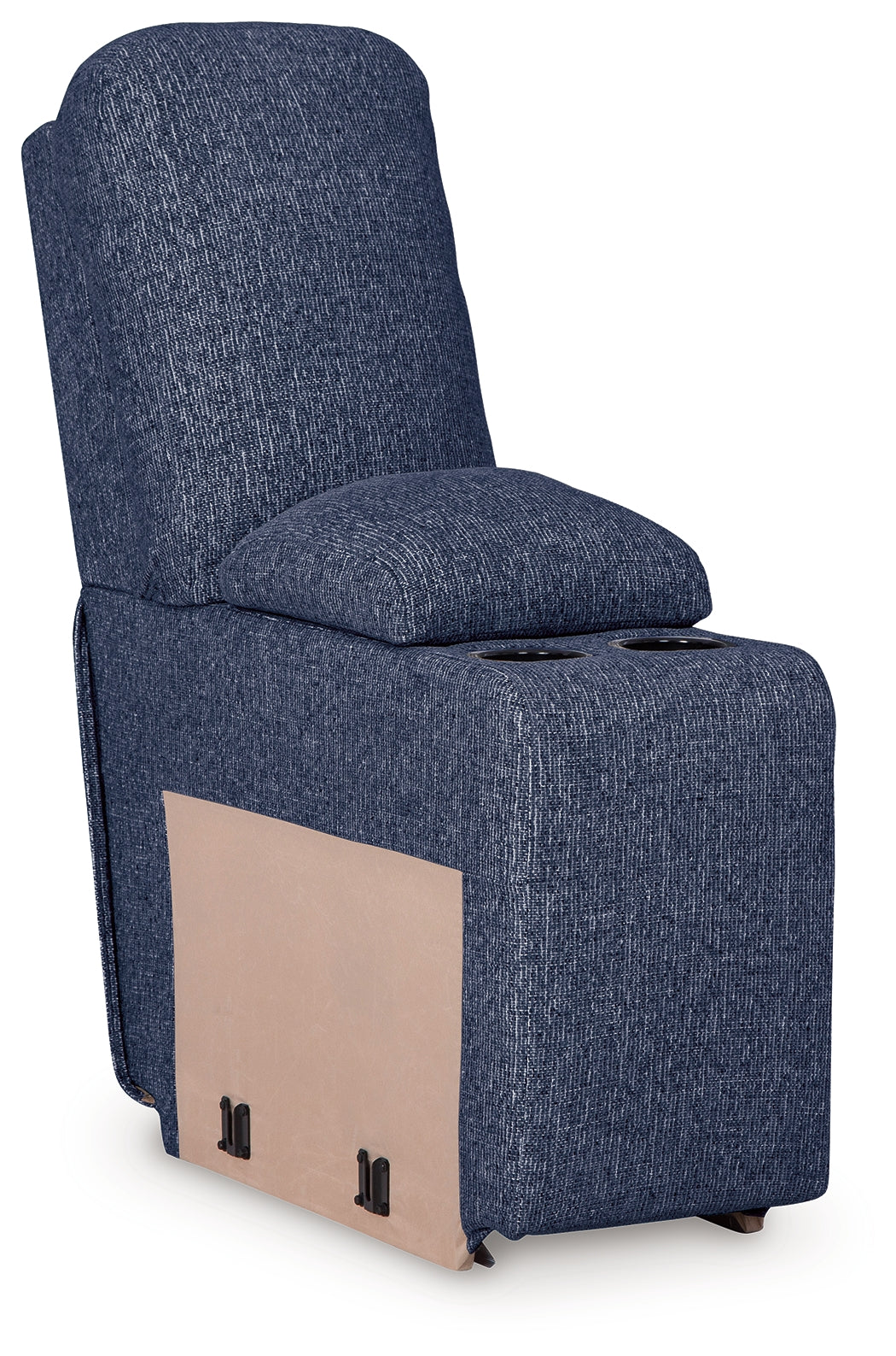 Acklen Place Navy Performance Fabric,Next-Gen Nuvella™ 6-Piece Power Reclining Sectional