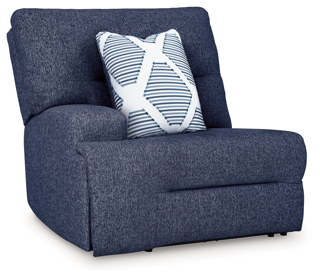 Acklen Place Navy Performance Fabric,Next-Gen Nuvella™ 6-Piece Power Reclining Sectional