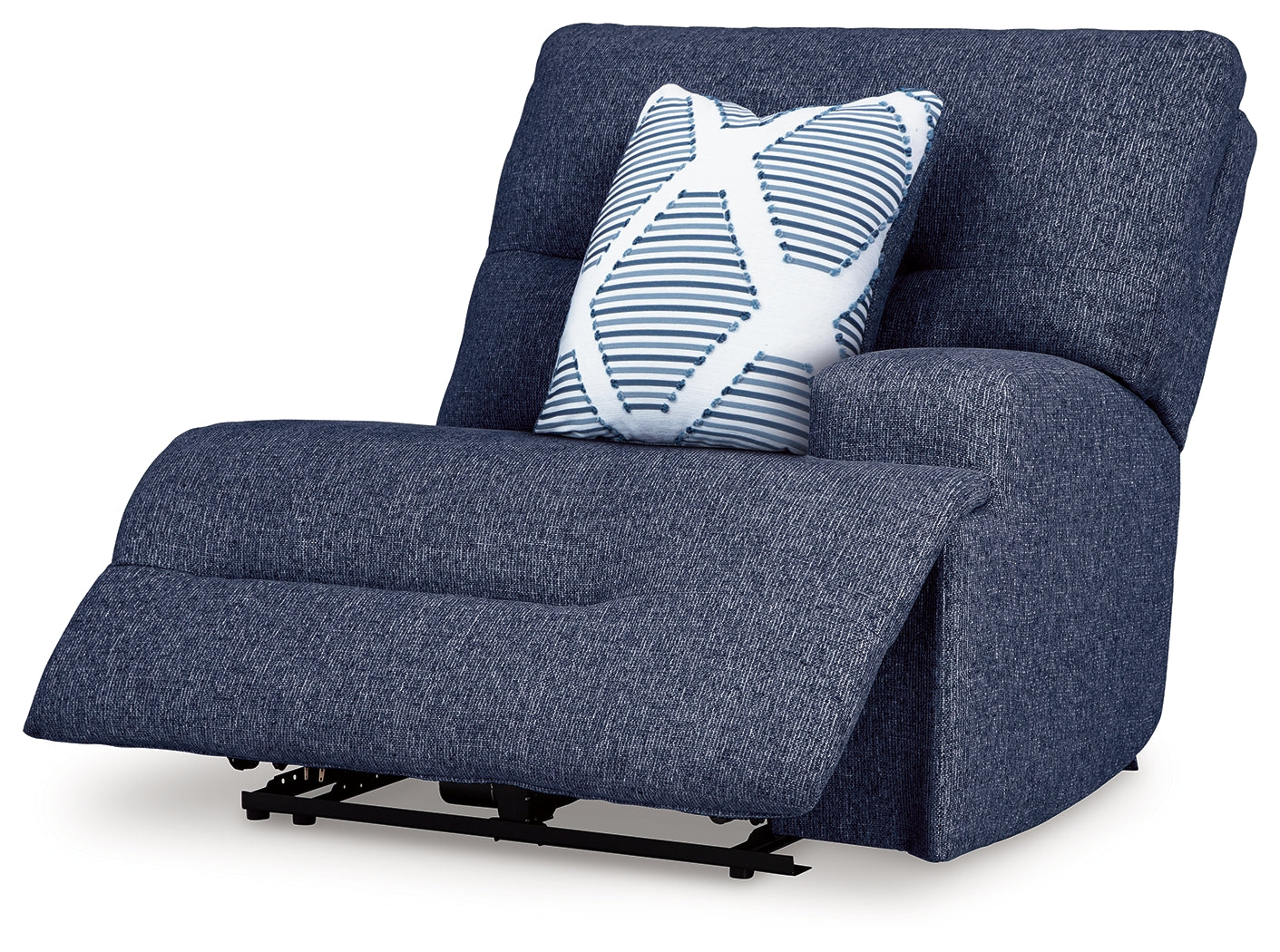 Acklen Place Navy Performance Fabric,Next-Gen Nuvella™ 6-Piece Power Reclining Sectional