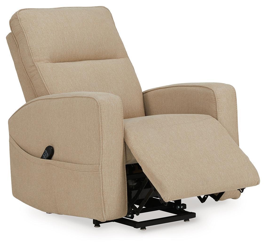 Starganza Taupe Performance Fabric,Next-Gen Nuvella™ Power Lift Recliner