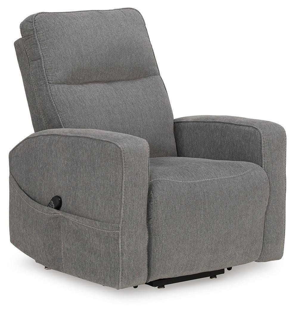 Starganza Gray Performance Fabric,Next-Gen Nuvella™ Power Lift Recliner