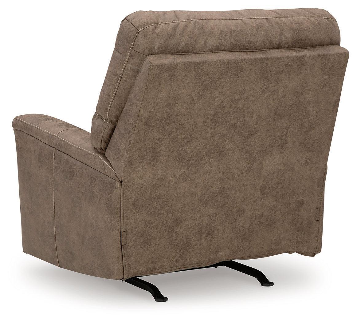 Navi Fossil Faux Leather Recliner