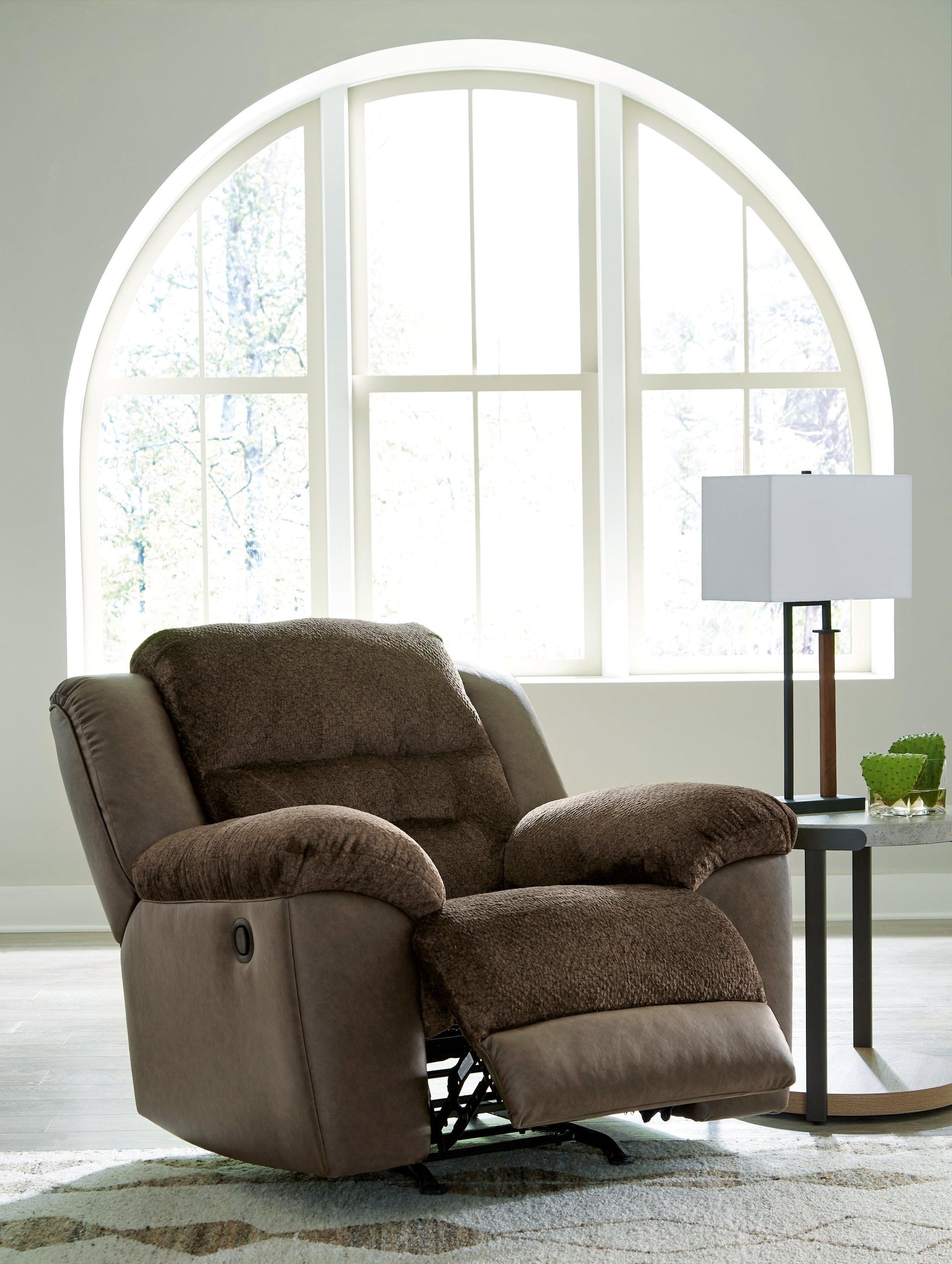 Dorman Chocolate Sofa, Loveseat and Recliner