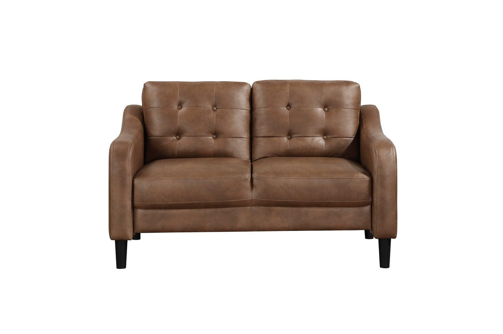 Mallory Brown Microfiber Living Room Set