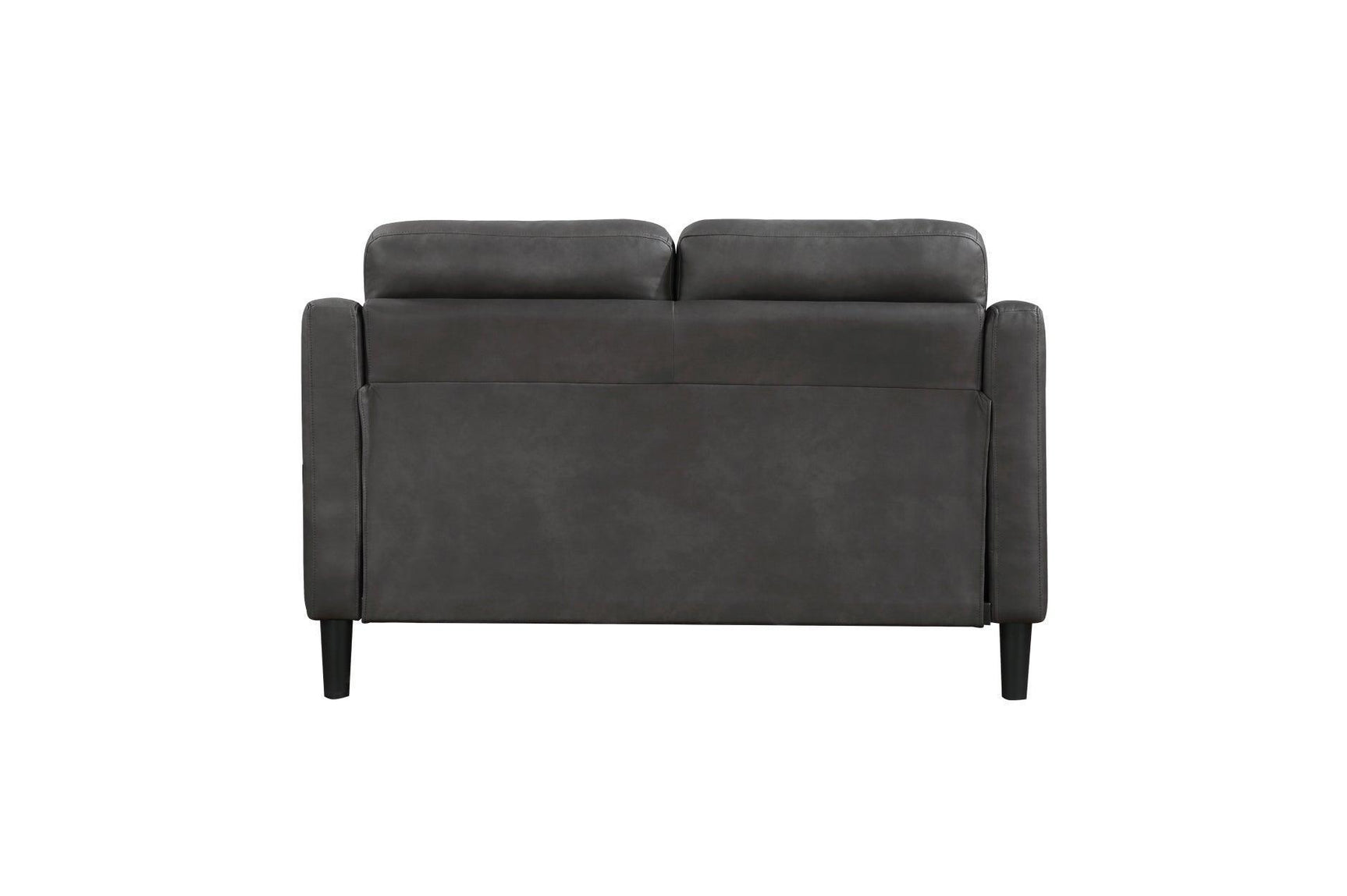 Mallory Gray Microfiber Living Room Set
