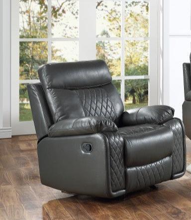 Odra Gray Glider Recliner