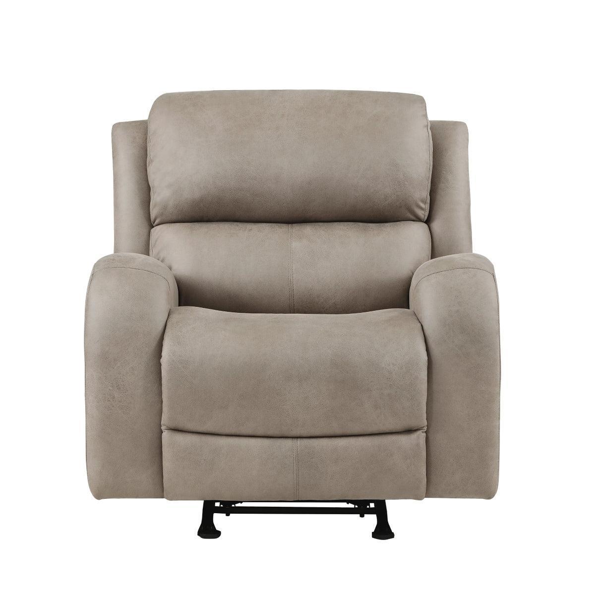 Sal Beige Rocker Recliner