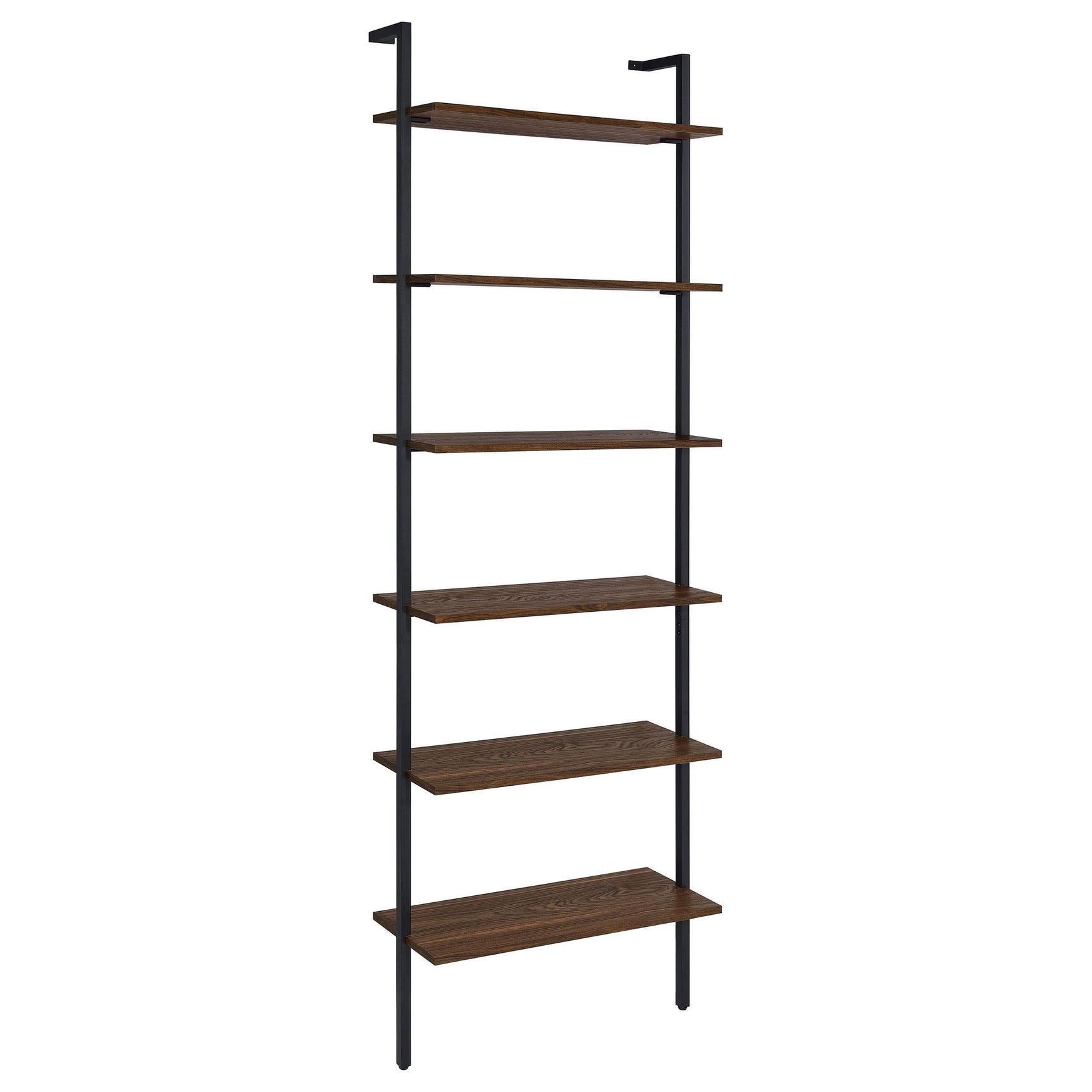 Owens 3-Piece 96-inch Wall Mounted Bookshelf Set Walnut