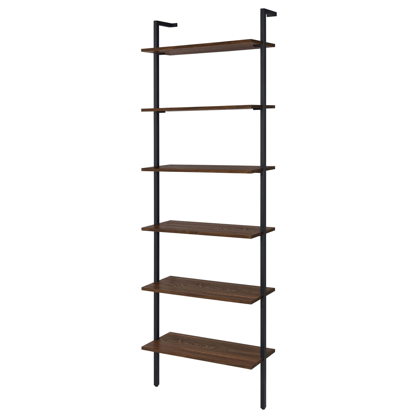 Owens 3-Piece 96-inch Wall Mounted Bookshelf Set Walnut