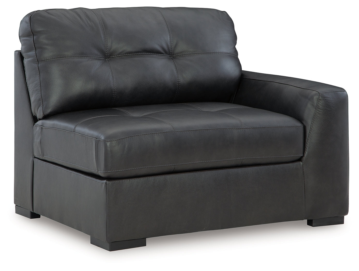 Brindley Fog Pier 3-Piece Sectional with Ottoman